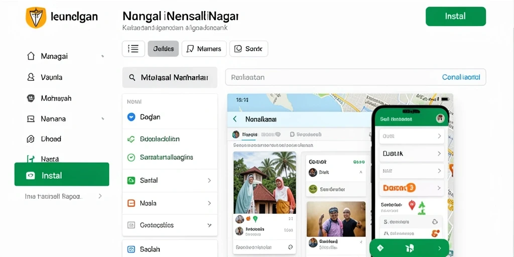 Tampilan antarmuka yang menarik dan user-friendly.