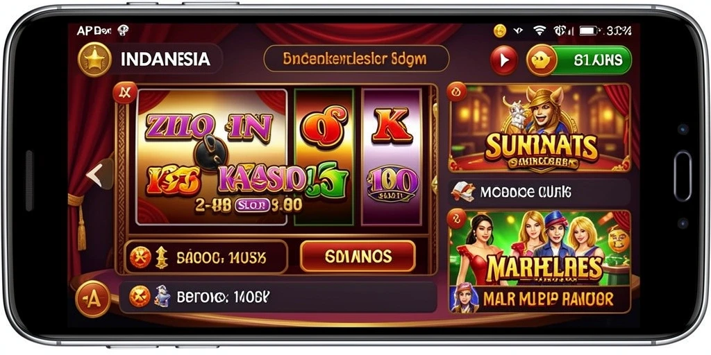 Tampilan antarmuka game yang menarik dan ramah pengguna.