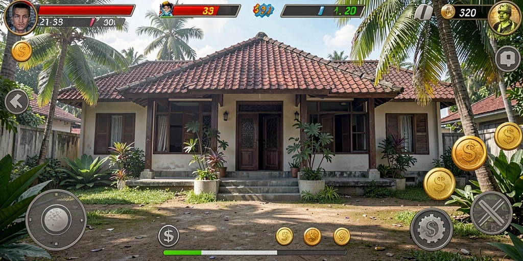 Tampilan antarmuka yang menarik dan modern.