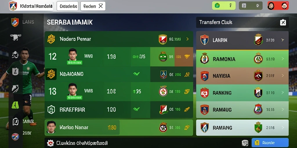 Tampilan antarmuka yang user-friendly dan mudah dinavigasi.