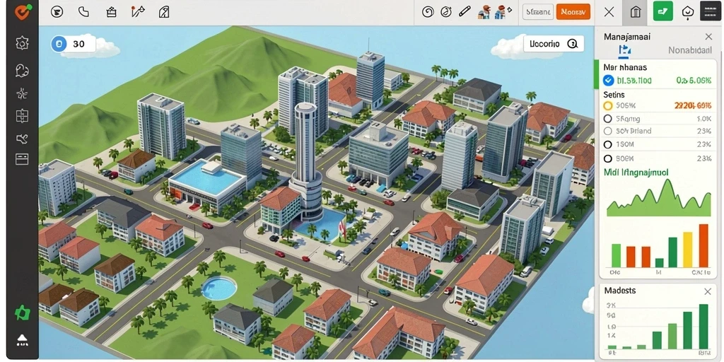 Screenshot aplikasi HPTOTO menunjukkan antarmuka yang menarik dan modern.