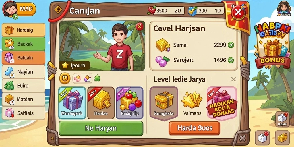 Tampilan menarik dan mudah dinavigasi.