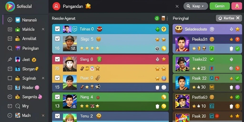 Tampilan antarmuka yang menarik dan mudah dinavigasi.