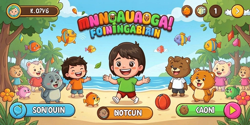 Tampilan grafis yang menarik dan modern.