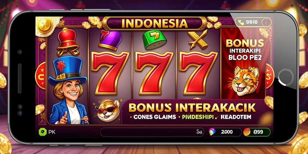 Tangkapan layar menampilkan permainan slot yang menarik.