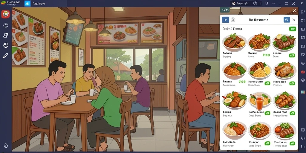 Tampilan antarmuka yang memikat dan mudah dinavigasi.