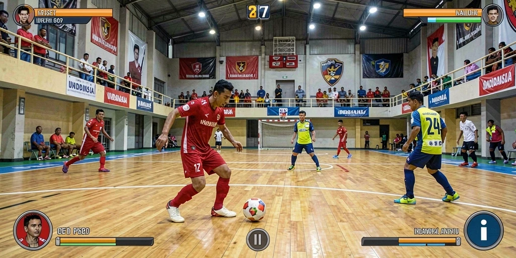 Tampilan antarmuka pengguna yang bersih dan modern.