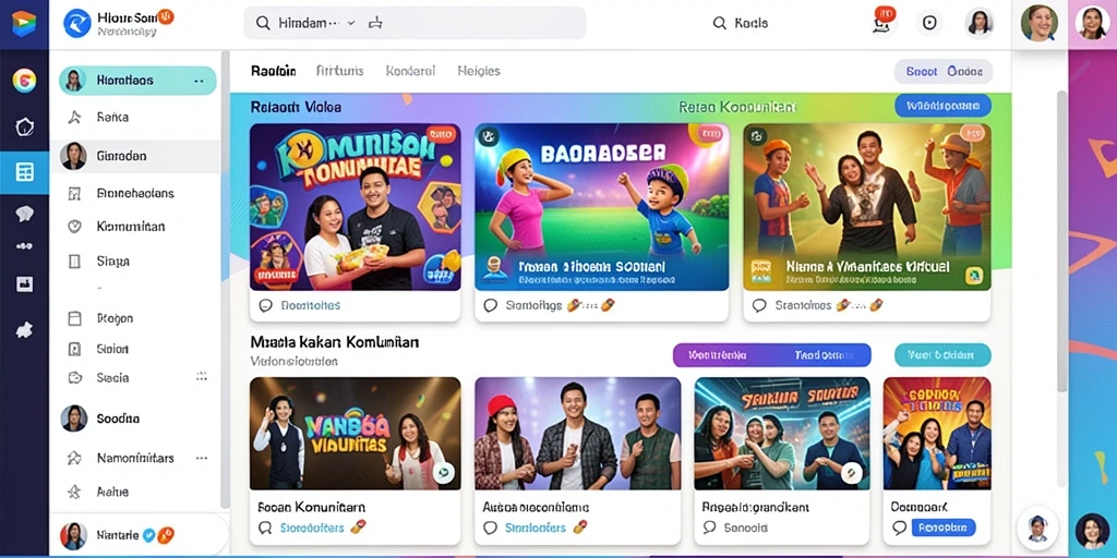 Tampilan antarmuka yang intuitif dan mudah dinavigasi.