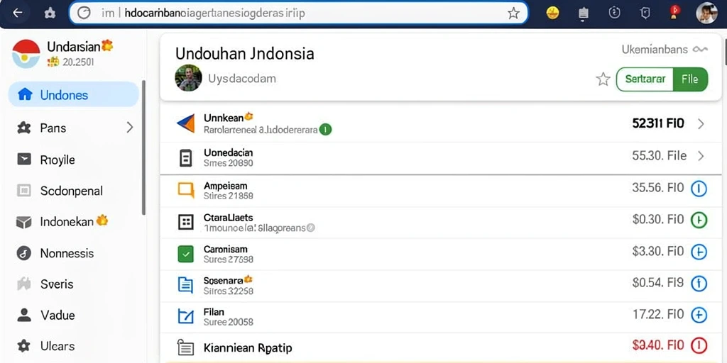 Tampilan antarmuka aplikasi VO777 yang mudah digunakan.